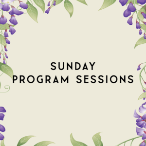 Sunday Program Sessions
