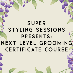 Super Styling Sessions Presents: Next Level Grooming Certificate Course